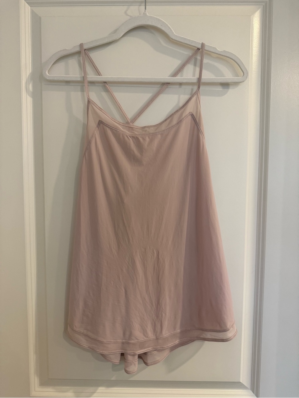 lululemon athletica Blush Pink Strappy Tank